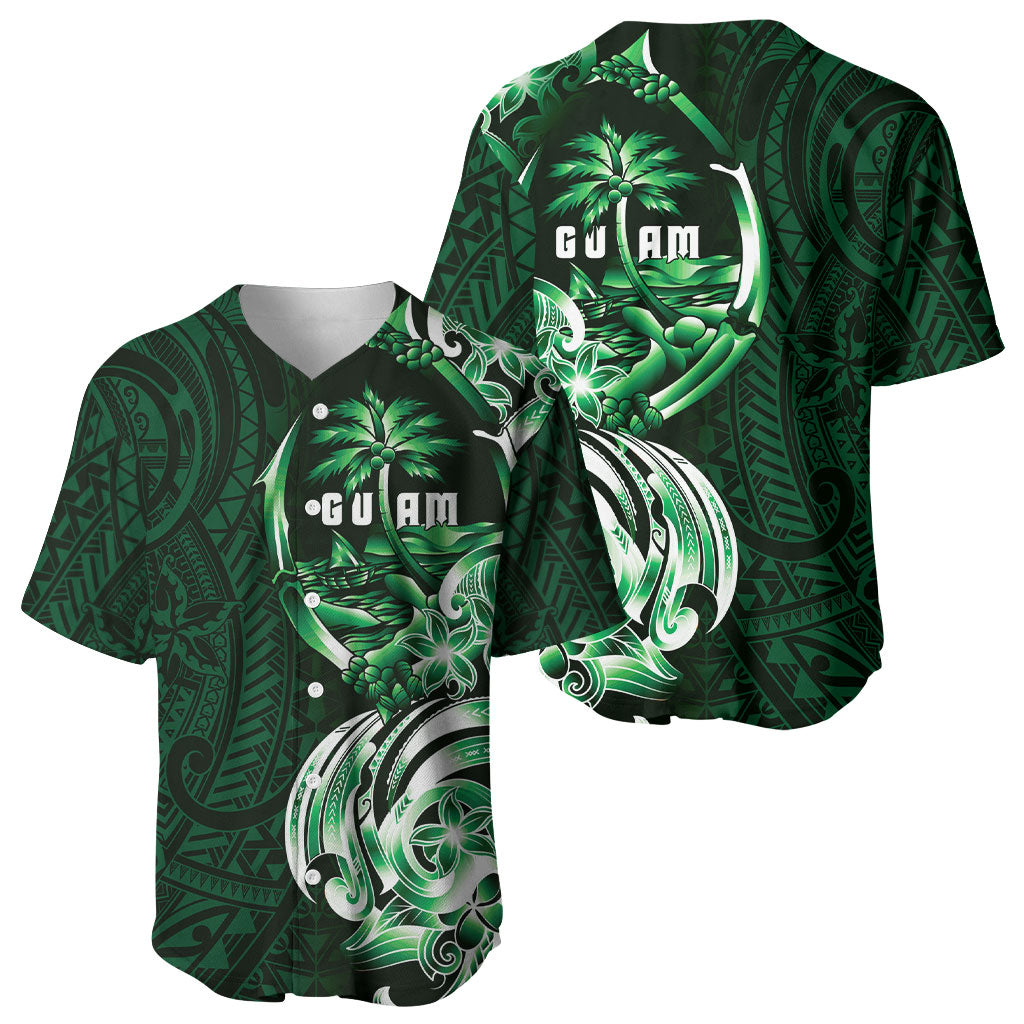 Betde Guam Chamorro Baseball Jersey Guahan Seal Tattoo LT14 - Polynesian Pride