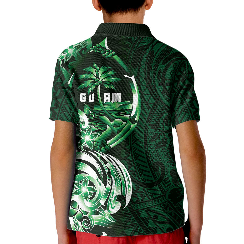 Betde Guam Chamorro Kid Polo Shirt Guahan Seal Tattoo LT14 - Polynesian Pride