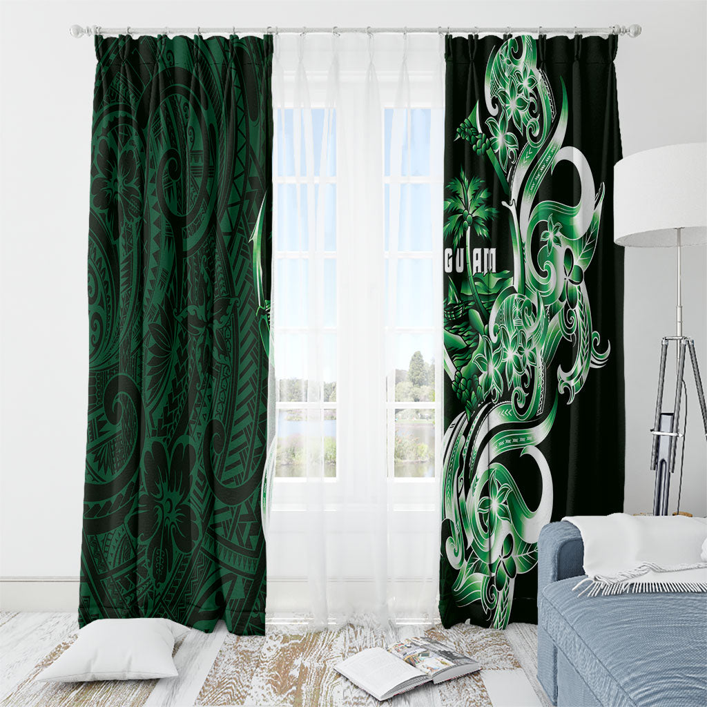 Betde Guam Chamorro Window Curtain Guahan Seal Tattoo LT14 - Polynesian Pride