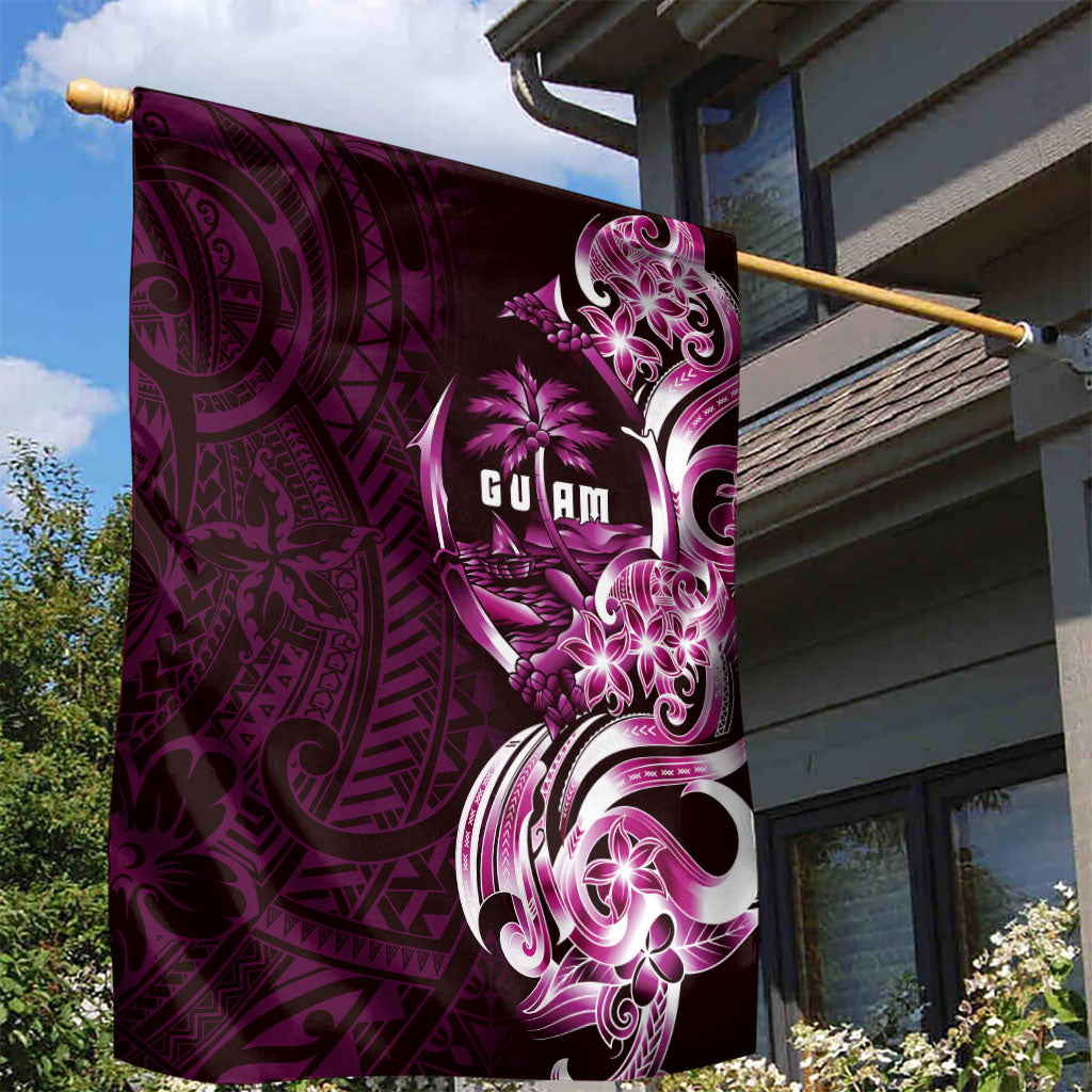 Kulot Di Rosa Guam Chamorro Garden Flag Guahan Seal Tattoo LT14 - Polynesian Pride