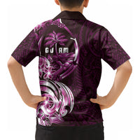 Kulot Di Rosa Guam Chamorro Kid Hawaiian Shirt Guahan Seal Tattoo LT14 - Polynesian Pride