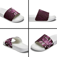 Kulot Di Rosa Guam Chamorro Slide Sandals Guahan Seal Tattoo LT14 - Polynesian Pride