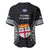 Fiji Rugby Baseball Jersey 2023 Fijian Tapa Pattern World Cup Black LT14 - Polynesian Pride