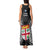 Fiji Rugby Tank Maxi Dress 2023 Fijian Tapa Pattern World Cup Black LT14 - Polynesian Pride