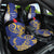 Nauru Angam Day Car Seat Cover Naoero Frigate Bird Polynesian Pattern