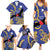 Nauru Angam Day Family Matching Summer Maxi Dress and Hawaiian Shirt Naoero Frigate Bird Polynesian Pattern