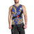 Nauru Angam Day Men Tank Top Naoero Frigate Bird Polynesian Pattern