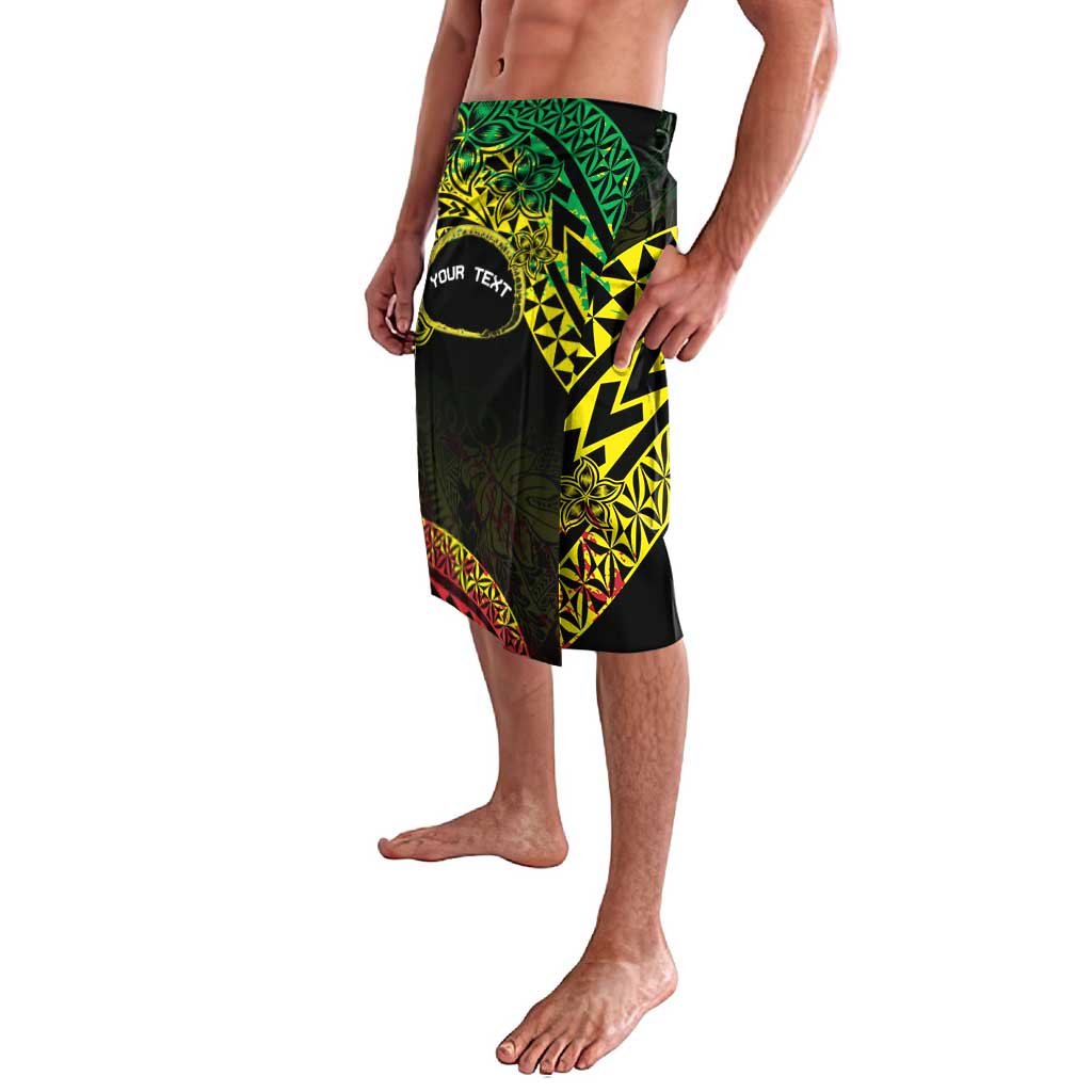Personalised Nukuoro Atoll Lavalava Polynesian Tattoo Curves Reggae Version LT14 - Polynesian Pride