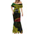 Personalised Nukuoro Atoll Mermaid Dress Polynesian Tattoo Curves Reggae Version