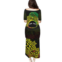 Personalised Nukuoro Atoll Puletasi Polynesian Tattoo Curves Reggae Version LT14 - Polynesian Pride