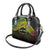 Personalised Nukuoro Atoll Shoulder Handbag Polynesian Tattoo Curves Reggae Version