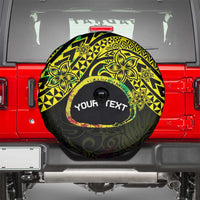 Personalised Nukuoro Atoll Spare Tire Cover Polynesian Tattoo Curves Reggae Version LT14 - Polynesian Pride