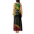 Personalised Nukuoro Atoll Tank Maxi Dress Polynesian Tattoo Curves Reggae Version