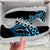 Pohnpei Nukuoro Micronesia Sneakers Polynesian Tattoo Curves Blue Version