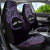 Personalised Pohnpei Nukuoro Micronesia Car Seat Cover Polynesian Tattoo Curves Purple Version