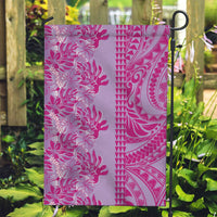 Purple Hibiscus Monstera Seamless Kakau Hawaii Garden Flag LT14 Garden Flag Purple - Polynesian Pride