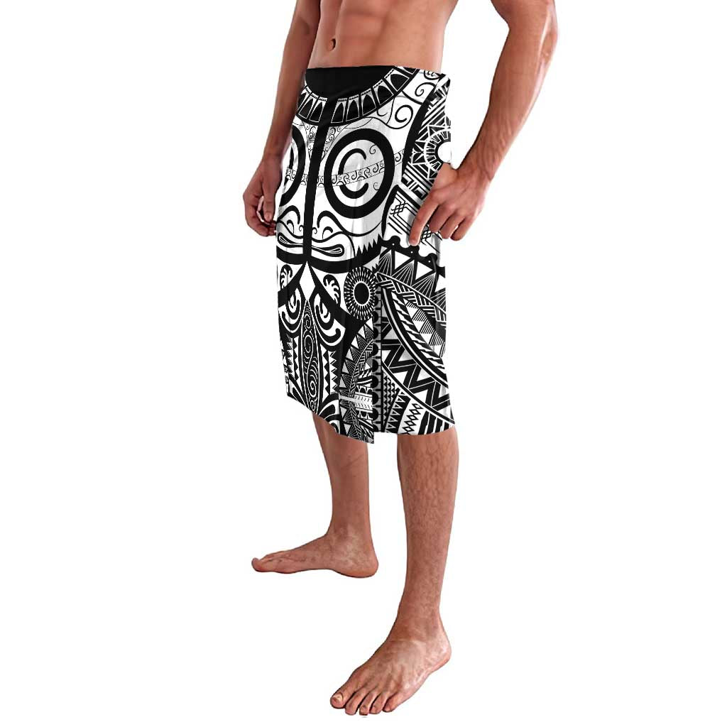 Marquesas Islands Lavalava Marquesan Tattoo Black White Color - Polynesian Pride