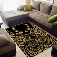 Austral Islands Area Rug Tuhaa Pae Penu Stars Necklace Gold - Polynesian Pride