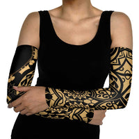 Austral Islands Arm Sleeves Tuhaa Pae Penu Stars Necklace Gold LT14 - Polynesian Pride