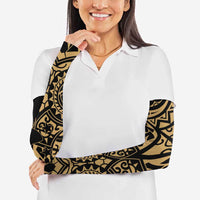 Austral Islands Arm Sleeves Tuhaa Pae Penu Stars Necklace Gold LT14 - Polynesian Pride