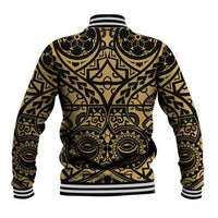 Austral Islands Baseball Jacket Tuhaa Pae Penu Stars Necklace Gold LT14 - Polynesian Pride
