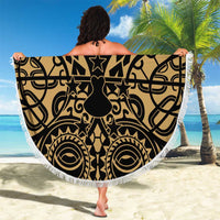 Austral Islands Beach Blanket Tuhaa Pae Penu Stars Necklace Gold LT14 - Polynesian Pride
