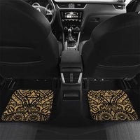 Austral Islands Car Mats Tuhaa Pae Penu Stars Necklace Gold - Polynesian Pride