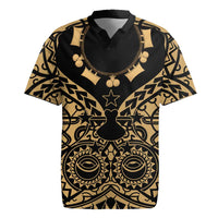 Austral Islands Rugby Jersey Tuhaa Pae Penu Stars Necklace Gold LT14 Gold - Polynesian Pride