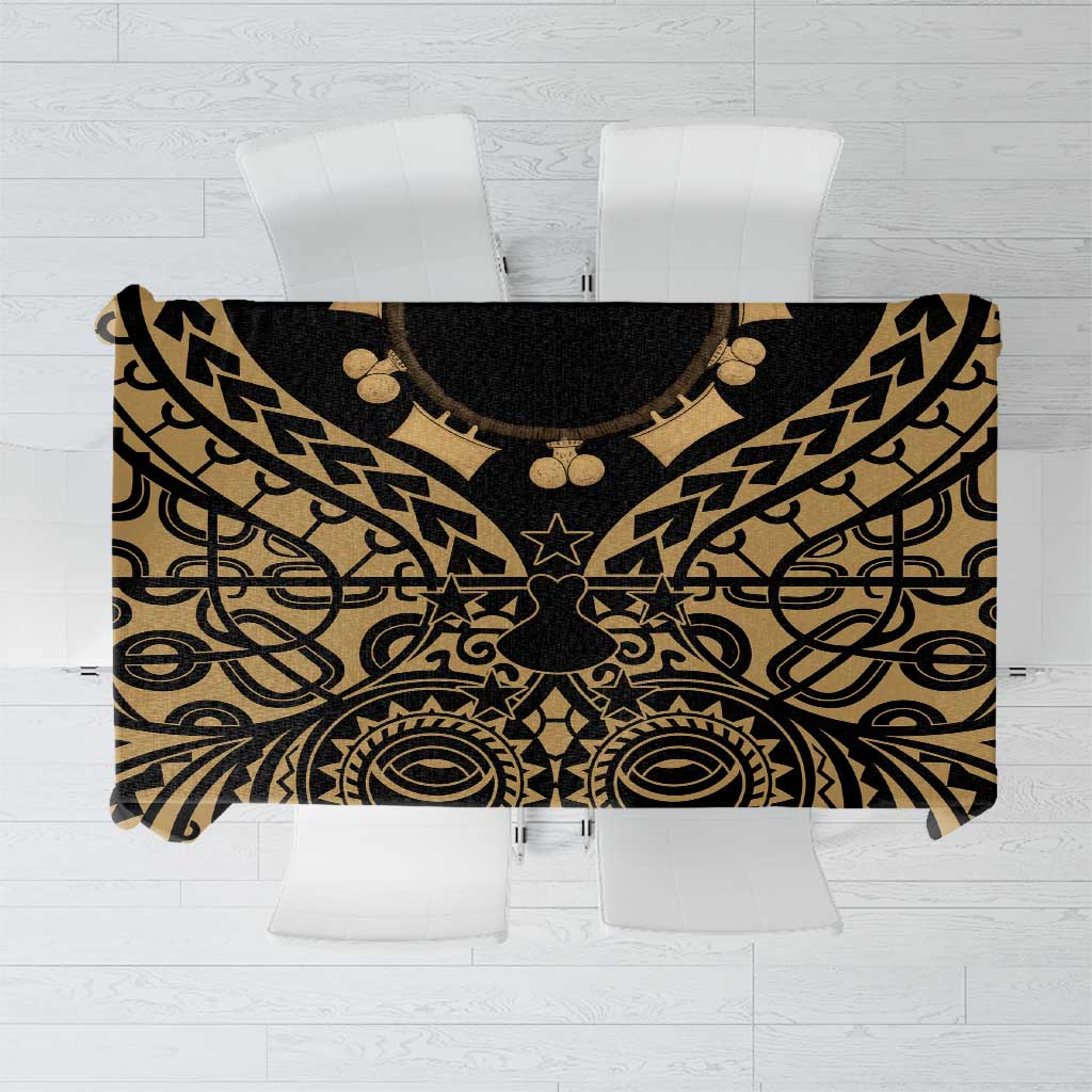 Austral Islands Tablecloth Tuhaa Pae Penu Stars Necklace Gold LT14 Gold - Polynesian Pride