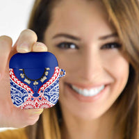 Austral Islands AirPods Case Tuhaa Pae Penu Stars Necklace Red - Polynesian Pride