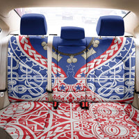 Austral Islands Back Car Seat Cover Tuhaa Pae Penu Stars Necklace Red - Polynesian Pride
