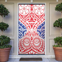 Austral Islands Door Cover Tuhaa Pae Penu Stars Necklace Red - Polynesian Pride