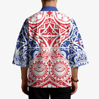 Austral Islands Kimono Tuhaa Pae Penu Stars Necklace Red - Polynesian Pride