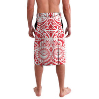 Austral Islands Lavalava Tuhaa Pae Penu Stars Necklace Red - Polynesian Pride