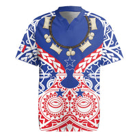 Austral Islands Rugby Jersey Tuhaa Pae Penu Stars Necklace Red LT14 Red - Polynesian Pride