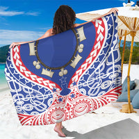 Austral Islands Sarong Tuhaa Pae Penu Stars Necklace Red - Polynesian Pride