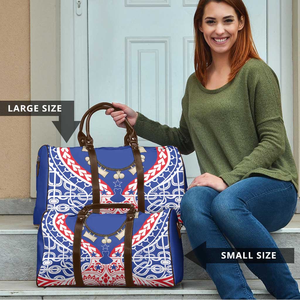 Austral Islands Travel Bag Tuhaa Pae Penu Stars Necklace Red - Polynesian Pride