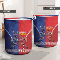 Toa Samoa Mate Ma'a Tonga Rugby Together Laundry Basket LT14 - Polynesian Pride