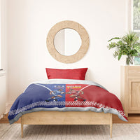 Toa Samoa Mate Ma'a Tonga Rugby Together Bedding Set LT14 - Polynesian Pride