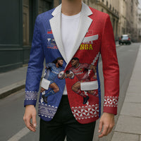 Toa Samoa Mate Ma'a Tonga Rugby Together Custom Blazer LT14 - Polynesian Pride