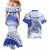 Personalised Samoa St Josephs College Couples Matching Mermaid Dress and Hawaiian Shirt Marist Brothers Samoan Pattern LT14 - Polynesian Pride