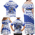 Personalised Samoa St Josephs College Family Matching Off Shoulder Maxi Dress and Hawaiian Shirt Marist Brothers Samoan Pattern LT14 - Polynesian Pride