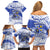 Personalised Samoa St Josephs College Family Matching Off Shoulder Short Dress and Hawaiian Shirt Marist Brothers Samoan Pattern LT14 - Polynesian Pride