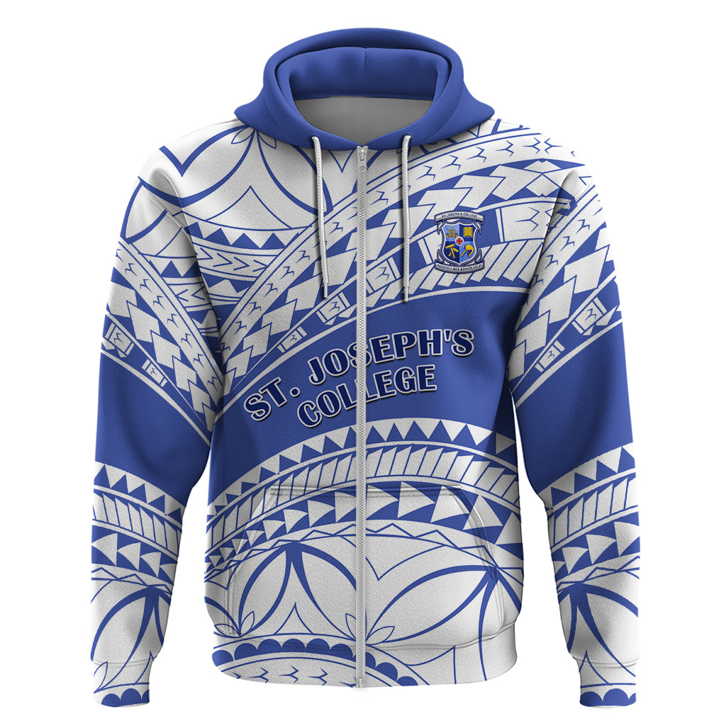Personalised Samoa St Josephs College Hoodie Marist Brothers Samoan Pattern LT14 - Polynesian Pride
