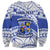 Personalised Samoa St Josephs College Sweatshirt Marist Brothers Samoan Pattern LT14 - Polynesian Pride