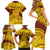 Personalised Samoa College Family Matching Short Sleeve Bodycon Dress and Hawaiian Shirt Samoan Pattern LT14 - Polynesian Pride