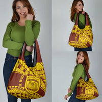 Personalised Samoa College Grocery Bag Samoan Pattern LT14 - Polynesian Pride