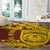 Personalised Samoa College Round Carpet Samoan Pattern LT14 - Polynesian Pride