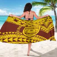 Personalised Samoa College Sarong Samoan Pattern LT14 - Polynesian Pride
