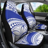 Personalised Samoa Safata College Car Seat Cover Samoan Pattern LT14 - Polynesian Pride
